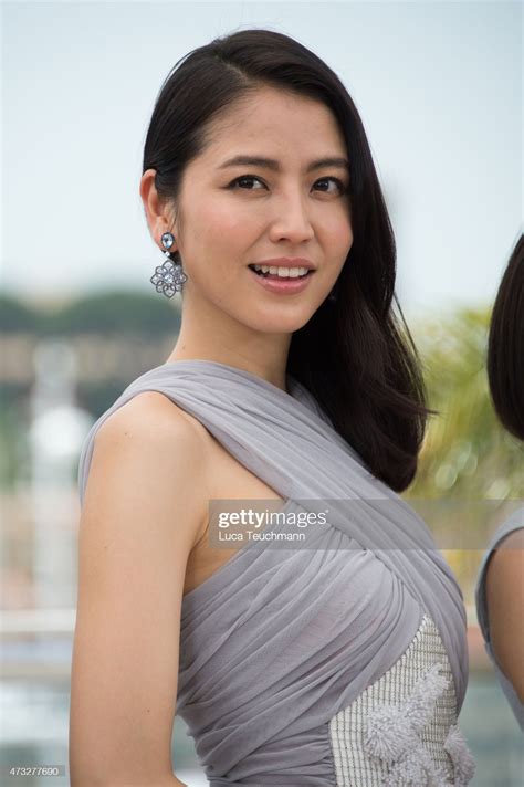 Masami Nagasawa attends the 'Notre Petite Soeur' photocall during the