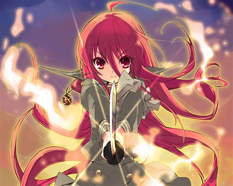 Shana from Shakugan No Shana: 4K Ultra HD Wallpaper