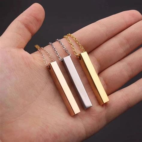 vertical gold bar necklace artofit