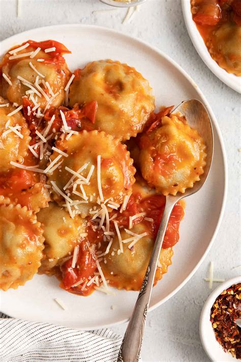 Easy Mushroom Ravioli - The Cheese Knees