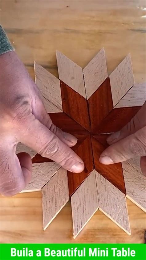 Build a beautiful mini table | beginner woodworking projects [Video ...