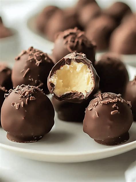 Irresistible No-Bake Cream Cheese Chocolate Truffles Recipe