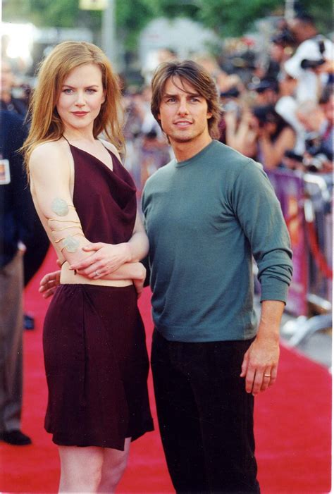 Tom Cruise stepped onto the red carpet with Nicole Kidman for their