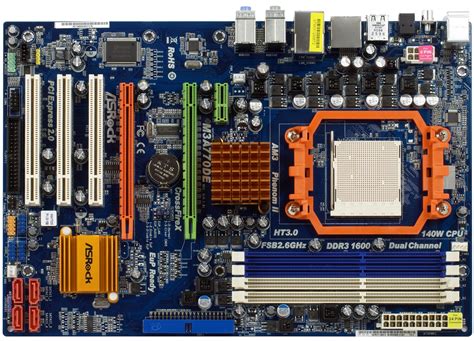 ASRock M3A770DE — системная плата на базе чипсета AMD 770 (Socket AM3)