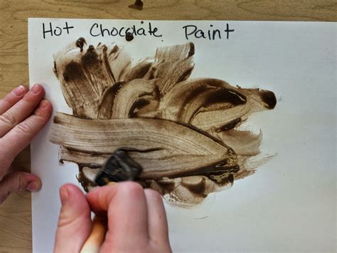 Time for Play: Hot Chocolate Paint