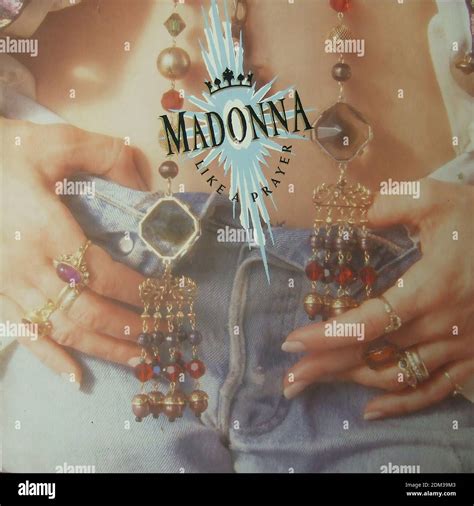 Madonna - Like A Prayer - Vintage vinyl album cover Stock Photo - Alamy