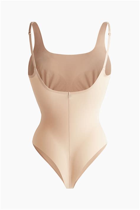 Seamless Light Shape Bodysuit - Beige - Ladies | H&M US