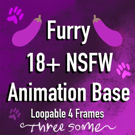 18 NSFW Gay Furry Fursona Animation Sketch Frames P2U Threesome Art 