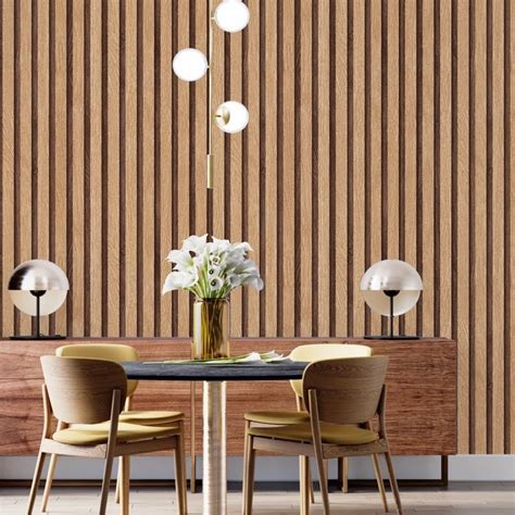 jual wallpaper motif kayu panel wallpaper motif kayu  meter   cm