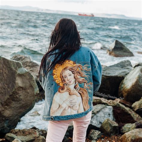 Hand Painted Clothes and Custom Denim Jackets от NataliaDenimArt | Diy