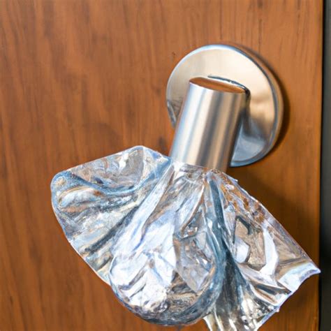 Aluminum foil on doorknob: a comprehensive guide to home security