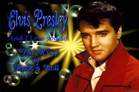 Elvis Presley - And I Love you So