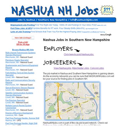 job search part time jobs nashua nh