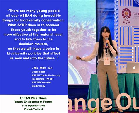 ASEAN Centre for Biodiversity - Mika Tan, Coordinator of the ASEAN