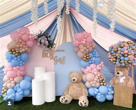 Gender Reveal Decorations, Balloons, Frames, Cards, Globes, Balloon ...