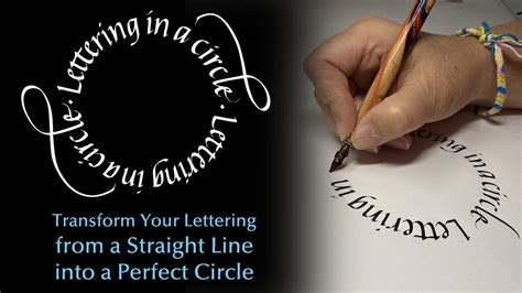 Lettering in a Circle: Transform your Lettering from a Straight Line ...