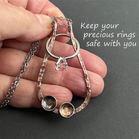 ring holder necklace etsy australia