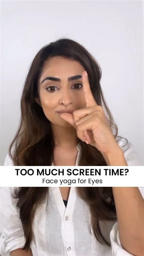 Face Yoga For Eyes by Vibhuti Arora | Face yoga, Face yoga facial ...