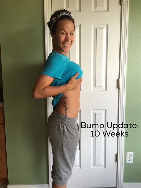 PREGNANCY: 10 Week Bump Update - Diary of a Fit Mommy