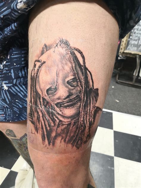 Corey Taylor Mask Tattoo