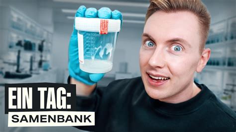Das Geschäft mit dem Sperma - 1 Tag Samenbank - YouTube