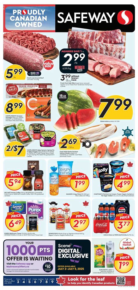 Safeway (BC) Flyer July 3 to 9