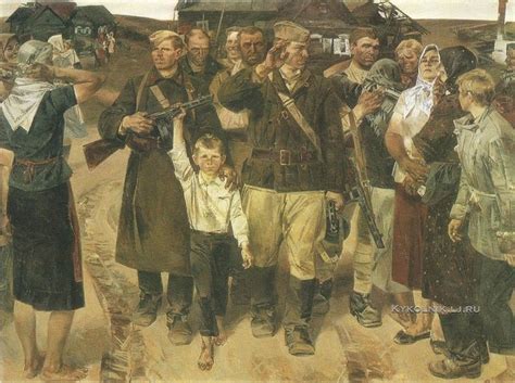 Жемерикин Вячеслав Федорович (1942-2005) «Возвращение» 1979 | Художники ...