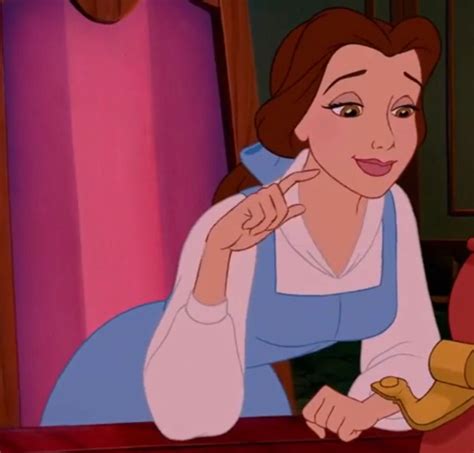 Princess Belle wearing her beautiful blue dress | Beauty and the beast