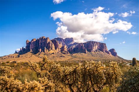 Superstition Mountain from Goldfield Ghost Town : r/phoenix