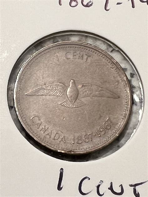 canadian penny from 1867 5