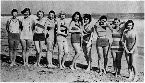 1930s Swimsuits- Ladies' Bathing Suits History