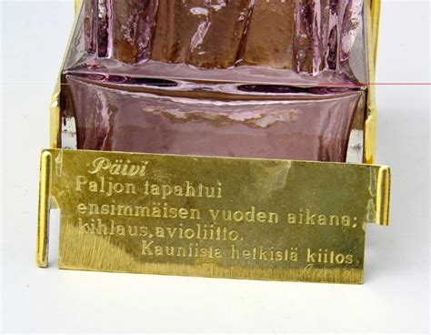 Vase, Eino Vänni, Kumela. Year, 1970s. Signed by Kumela Finland, E ...