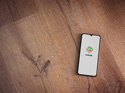 Launch Screen Of Hellotalk Language Learning App Featuring Logo Photo ...