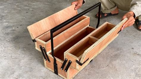 DIY - Great ideas from craftsmen // How to make a smart 3-tier toolbox ...