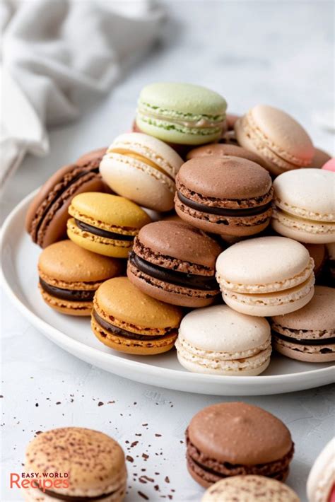 homemade french macarons recipe easyworldrecipes