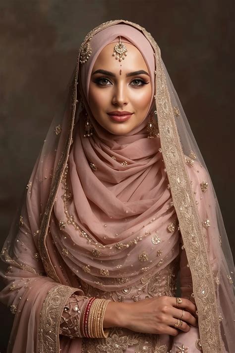 Stunning Hijab Bridal Styles - shahenabeauty.com