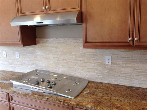 Adding Elegance To Your Kitchen With Stacked Stone Backsplash Tile ...