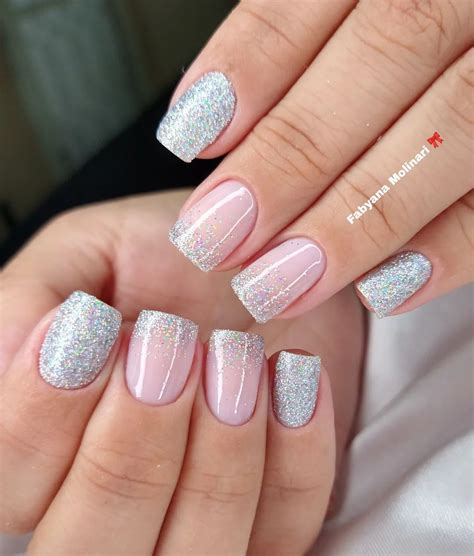 Inspiração De Unha Com Glitter - Sugestão de unhas decoradas com glitter - Passo a passo e Galeria de ...
