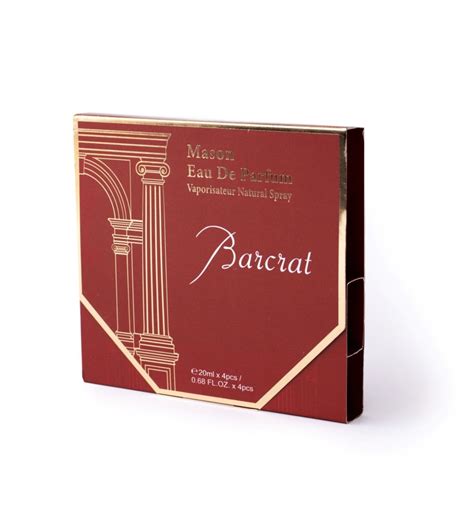 Kvepalų rinkinys "BARCRAT", 4X20ml - Stiliaus Laisvė