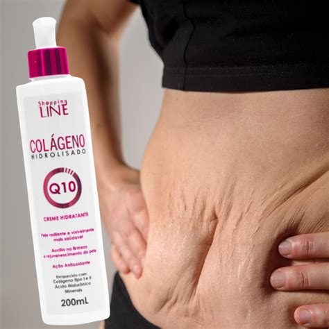 Qual Melhor Colágeno Para Flacidez E Celulite - Creme Feminino Colágeno Hidrolisado Q10 Rejuvenescedor Para Flacidez ...