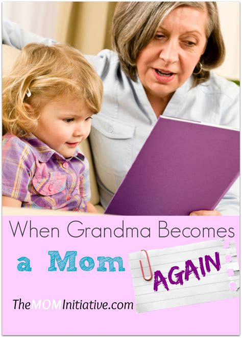 When Grandma Becomes a Mom Again - The Mom Initiative | Grandparents