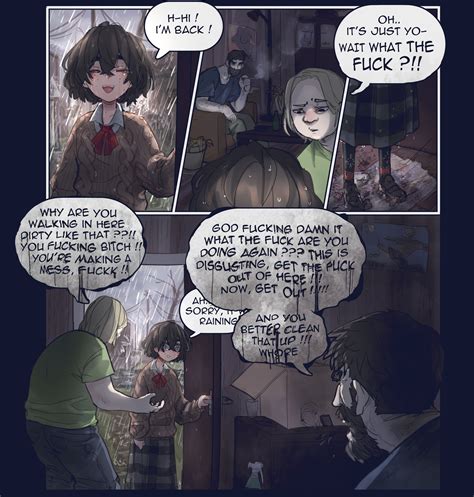 blind girl, blind girl's father, and blind girl's mother (original