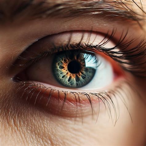 premium ai image colored eyes colored lens picture