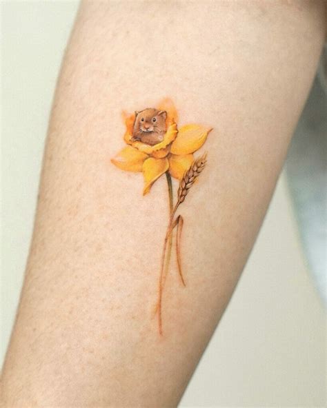 101 Best March Flower Tattoos Ideas That Will Blow Your Mind!