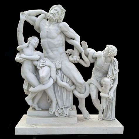 Laocoon and his Sons marble sculpture Hellenistic Greek Replica ...