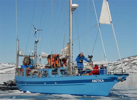 arctica expeditions  sail boat charter spitsbergen svalbard norway