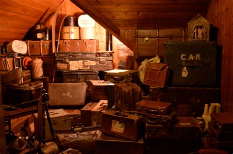 old attic full of stuff - Google Search Attic Doors, Garage Attic ...