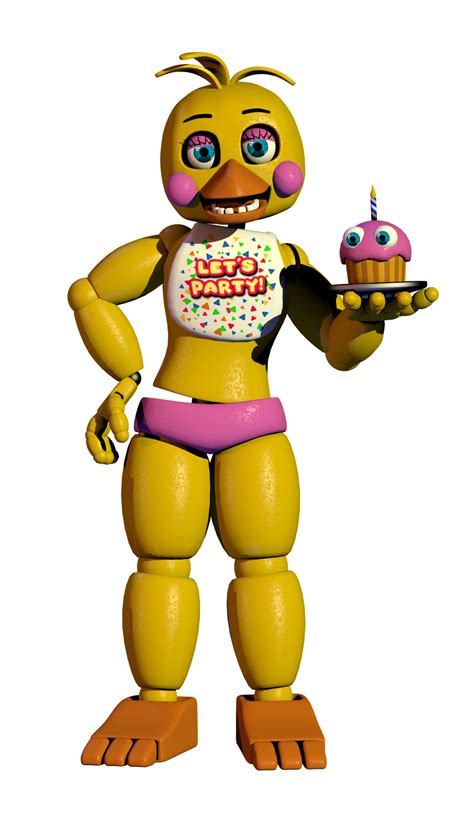 Toy Chica V2 by a1234agamer on DeviantArt