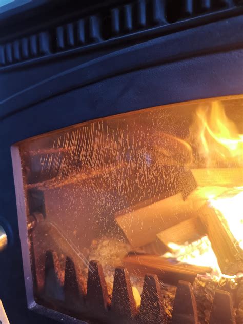 Micro cracks in glass - safe to use or needs replacing? : r/woodstoving