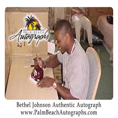 bethel johnson palm beach autographs llc